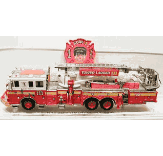 Code 3 FDNY Aerialscope Tower Ladder - 111 (12730-0111)