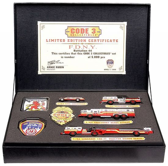 Code 3 FDNY Battalion Set #44 (12821)
