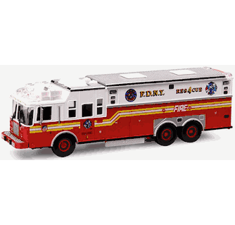 Code 3 FDNY Saulsbury Heavy Rescue 4 (12707)