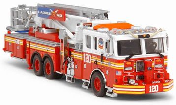 Code 3 FDNY Seagrave Aerialscope Ladder L120 (12737)