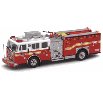 CODE3 F.D.N.Y ニューヨーク市消防局 消防車 セット