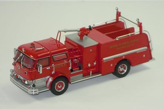 Code 3 FDNY Super Pumper System Mack C Satellite 1 (12542)
