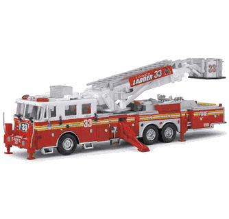 【即日発送】CODE3 AERIAL TOWER LADDERTRUCK 消防車 Code 3 FDNY Aerialscope Tower Ladder 138 (12735)