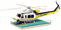 Code 3 LA County Bell 412 Helicopter (12600) Code 3 LA County Bell 412 Helicopter (12600)
