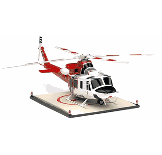 Code 3 LAFD Bell 412 Helicopter (12601)