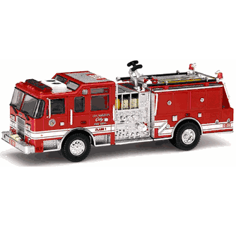 Code 3 Los Angeles City Pierce Dash Side Mount Engine E-39