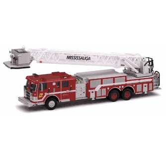 Code 3 Mississauga, Canada Pierce Platform Ladder 101 (12915)