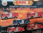 Code 3 Premier Limited Edition L.A.F.D. Seagrave Pumpers Set (13002)