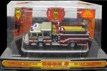 Code 3 Wood River, IL American LaFrance Pumper 12130