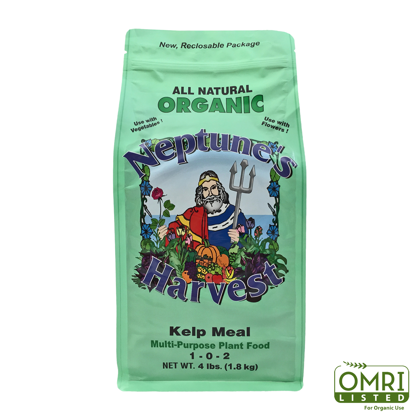 Neptune's Harvest Organic Kelp Meal Fertilizer 4 Lb
