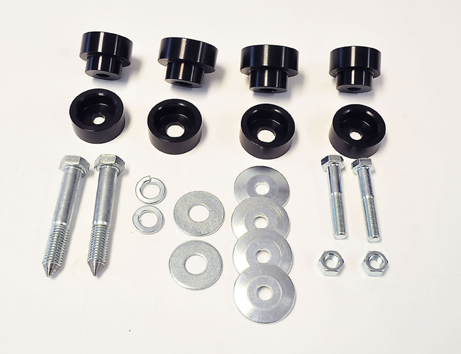 Body Mount Bushing Kit with Global West Subframe Connectors