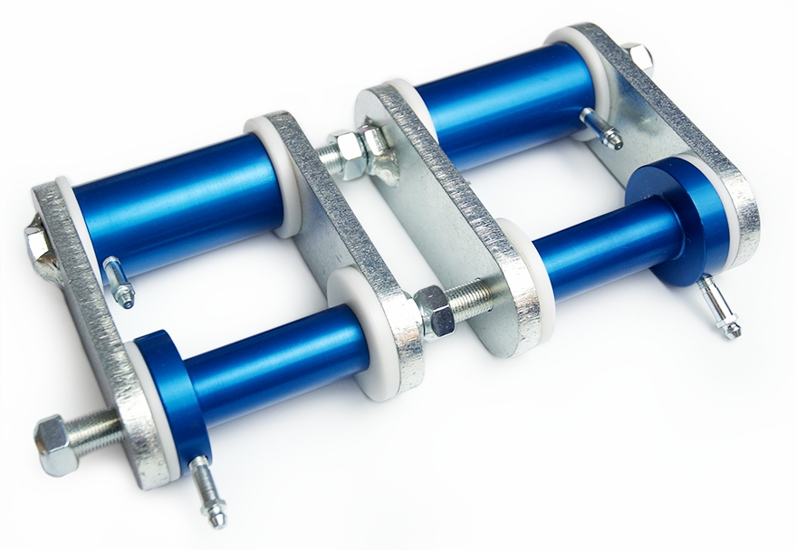 Bushing Shackle Kit used with Caltrac Bars and Leaf Springs