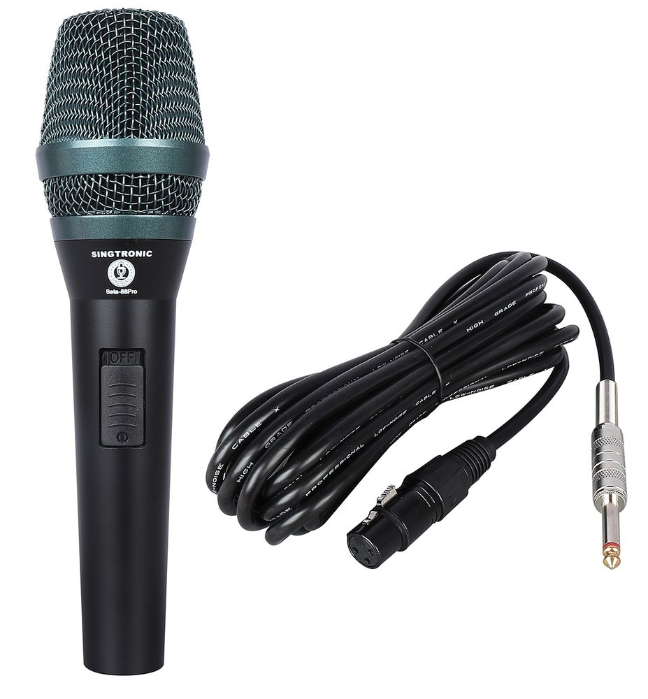 Professional Wired Karaoke Microphone - Singtronic Beta 88Pro