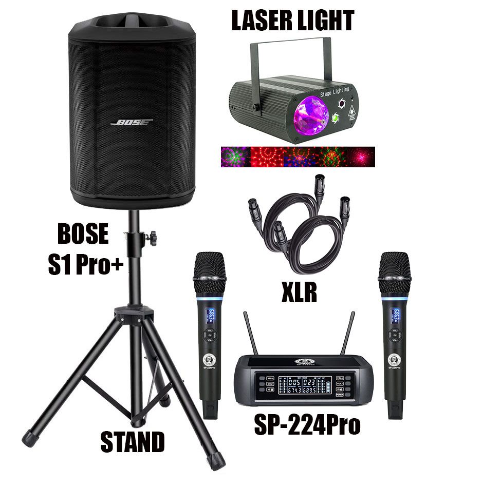 Bose S1 Pro (旧モデル) Bose S1 Pro+ with Singtronic SP-224Pro Complete Karaoke