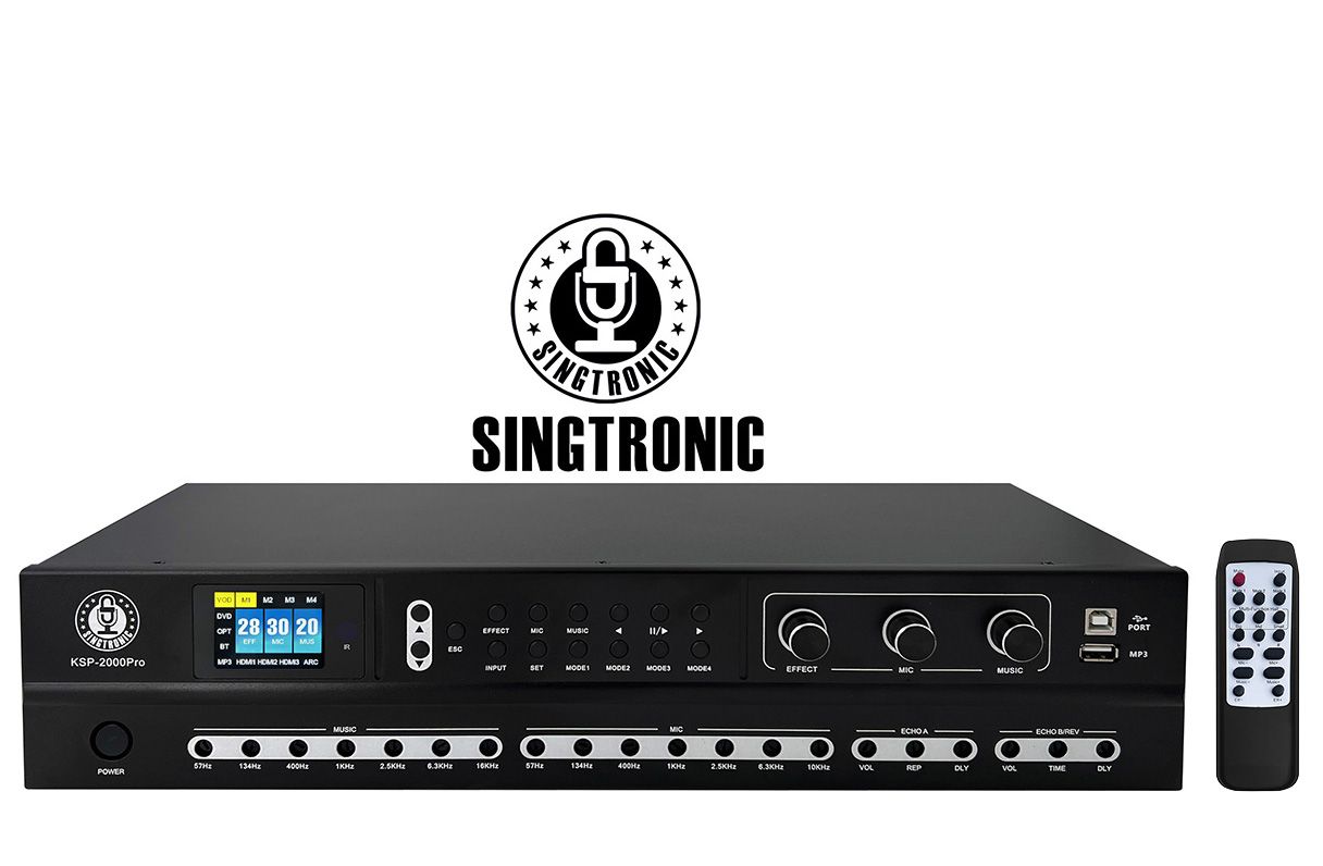 Singtronic KSP2000Pro Digital 3000W Karaoke Amplifier