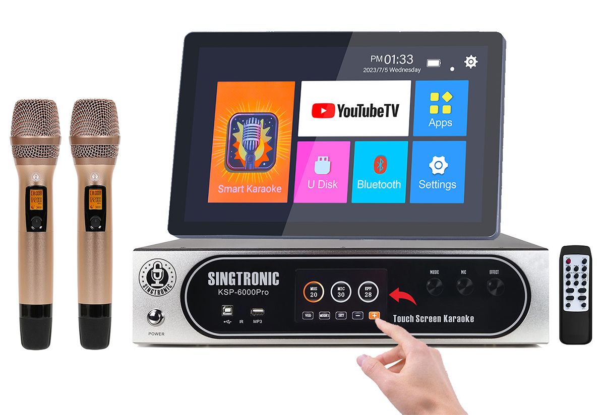 Singtronic KSP6000Pro Professional 6000W Digital Karaoke Sound