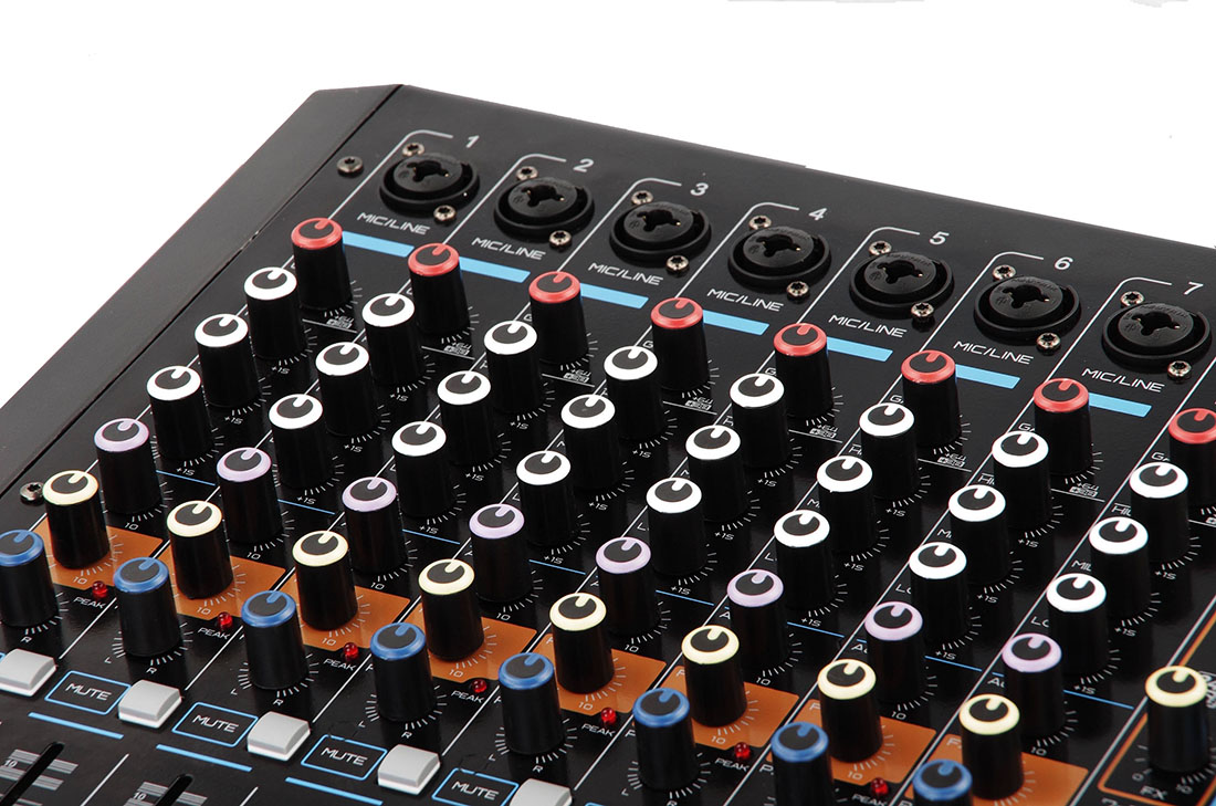 PM-1500EQ 3000W Analog Console Board Power Mixer