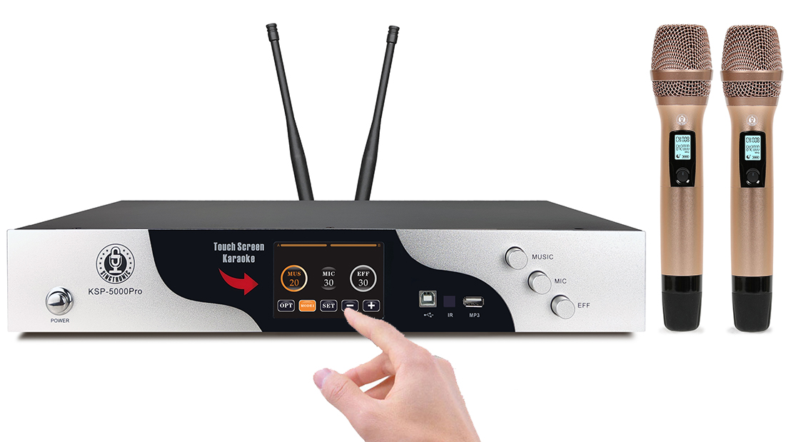 Professional Karaoke System 5000W Digital Touch Screen