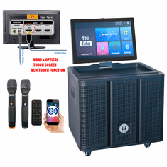 Singtronic BT-369Pro Professional 1000W Powered Portable All-in-One Karaoke System