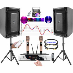 Singtronic Complete Karaoke System 5000W Youtube Songs by Iphone and Android
