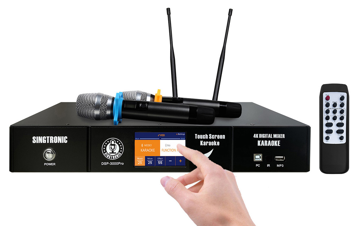 Digital 2 in 1 Professional Karaoke Mixer & Processor w