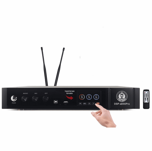 Singtronic DSP-4000 Professional Digital Echo Karaoke Mixer HDMI-Arc, Optical, Bluetooth