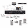 Singtronic DSP-4000Pro Professional Digital Echo Karaoke Mixer Plus 2 x Anti-feedback Wireless Mics.