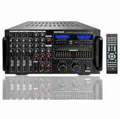 Singtronic KA-4000Pro Professional DJ/KJ 4000W Mixing Amplifier Built in Slider, HDMI-Arc & Recording