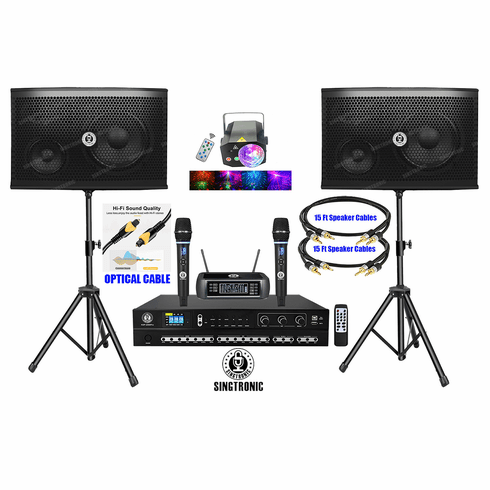 Singtronic Karaoke System 3000W Digital via Unlimitted Youtube Songs