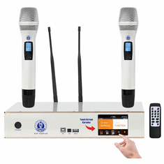 Singtronic KSP-1000ProW Professional Digial 2000W 3 in 1 Karaoke Sound Processor W/ 2 x Mics.
