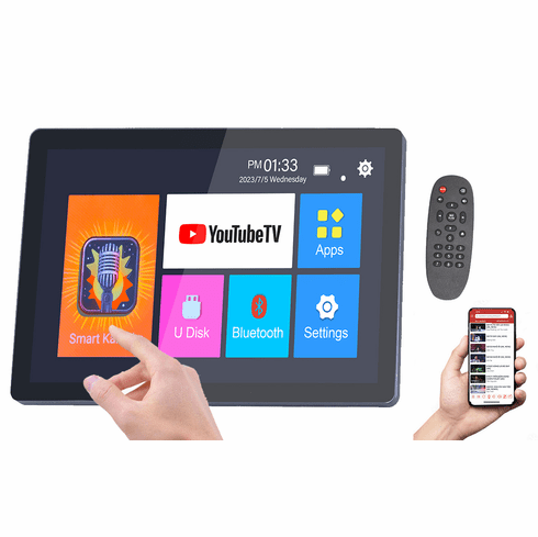 Singtronic KTV-ProK Professional Tablet 21.5" Touch Screen 5TB Hard Drive Smart Player Free: 50,000 Songs