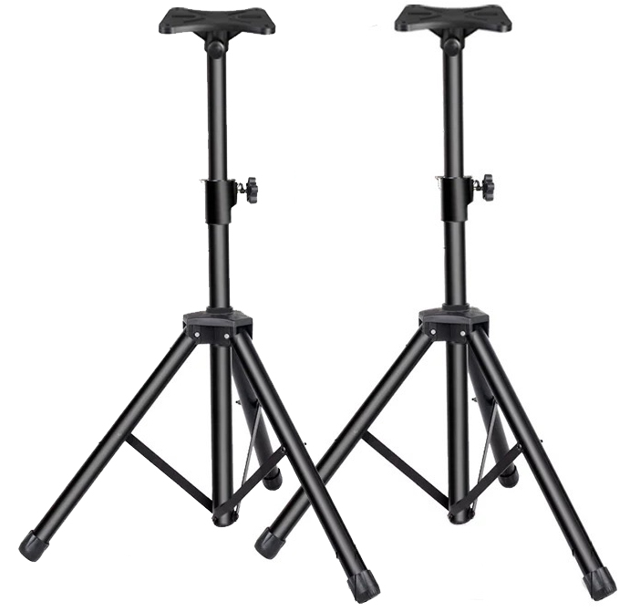 Electro Voice TSP 1 Aluminum Tripod Speaker Stand Pair with Carry Bag
