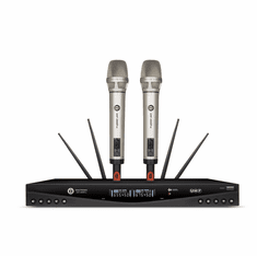 Singtronic UHF-2000Pro Professional Dual UHF PLL True Diversity Wireless Microphone Karaoke System
