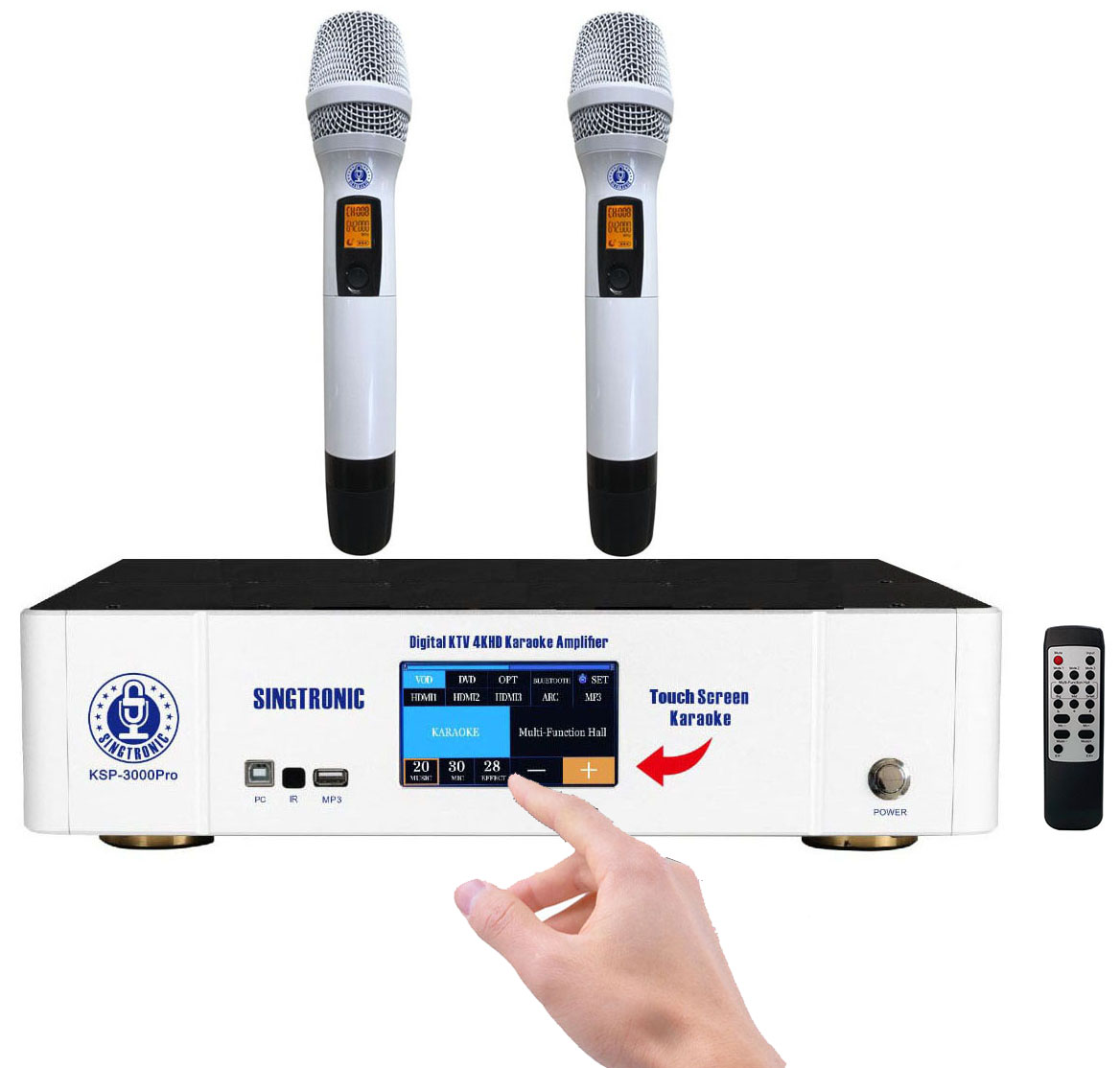 Singtronic Complete 3000W Professional Digital Karaoke System