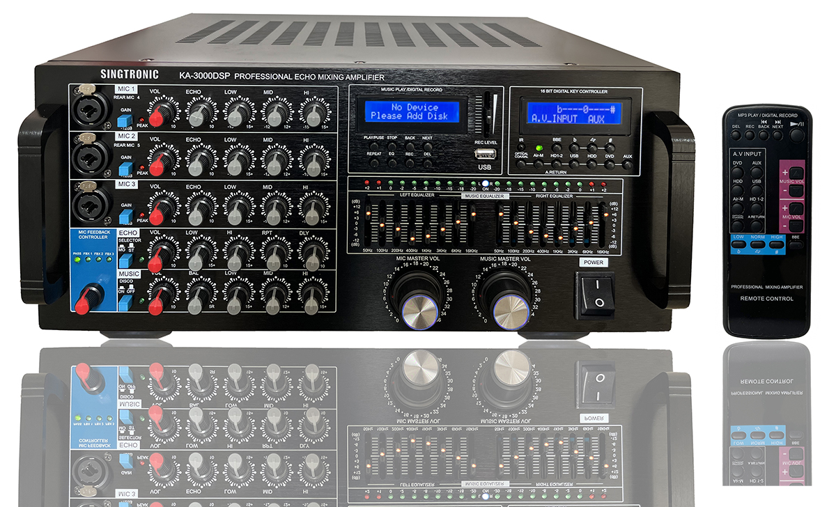 Singtronic Professional 3000W Complete Karaoke System