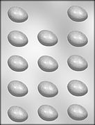 1-1/2" Plain Egg Chocolate Mold