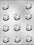 1-1/4" Rose Chocolate Mold