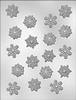 1-1/4" Snowflake Chocolate Mold
