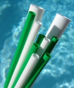 12" Kelly Green Poly-Dowels� 10pc.