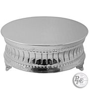 12" Round Nickelplated Cake Plateau