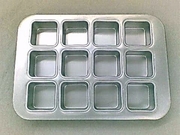 12 Square Muffin Pan by Fat Daddio's