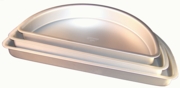 16" x 3" Half Round Cake Pans