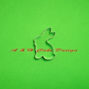 2-1/2" Sitting Bunny Cookie Cutter