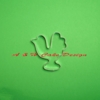 3-1/2" Turkey Cookie Cutter