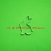 3" Tall Sitting Bunny Cookie Cutter