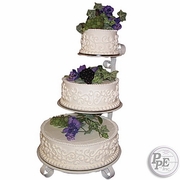 3 Tier Round 21" Tall Presentation Cake Stand