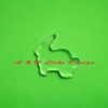 3" x 4" Bunny Rabbit Cookie Cutter