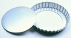 4-1/4" Fluted Tart Pan w/ Removable bottom by Fat Daddio's