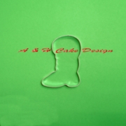4" Boot Cookie Cutter