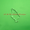 4" Santa Cookie Cutter